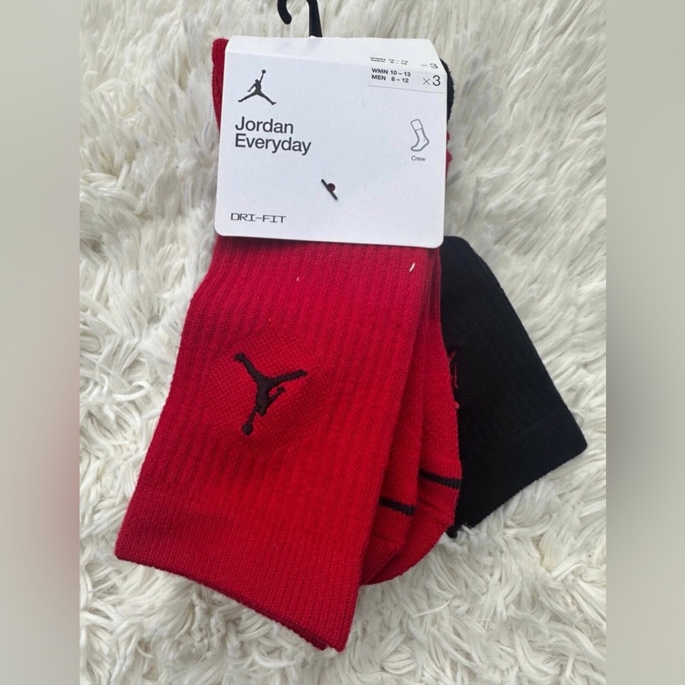 Jordan Dri-FIT Crew Socks 3 pairs
